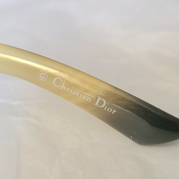 RARE Christian Dior Guacho Shield Sunglasses Early 2000's Retro Dio Sunnies - Picture 11 of 14